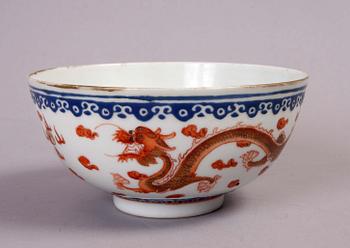 SKÅL, Kina, 1800-tal, porslin.