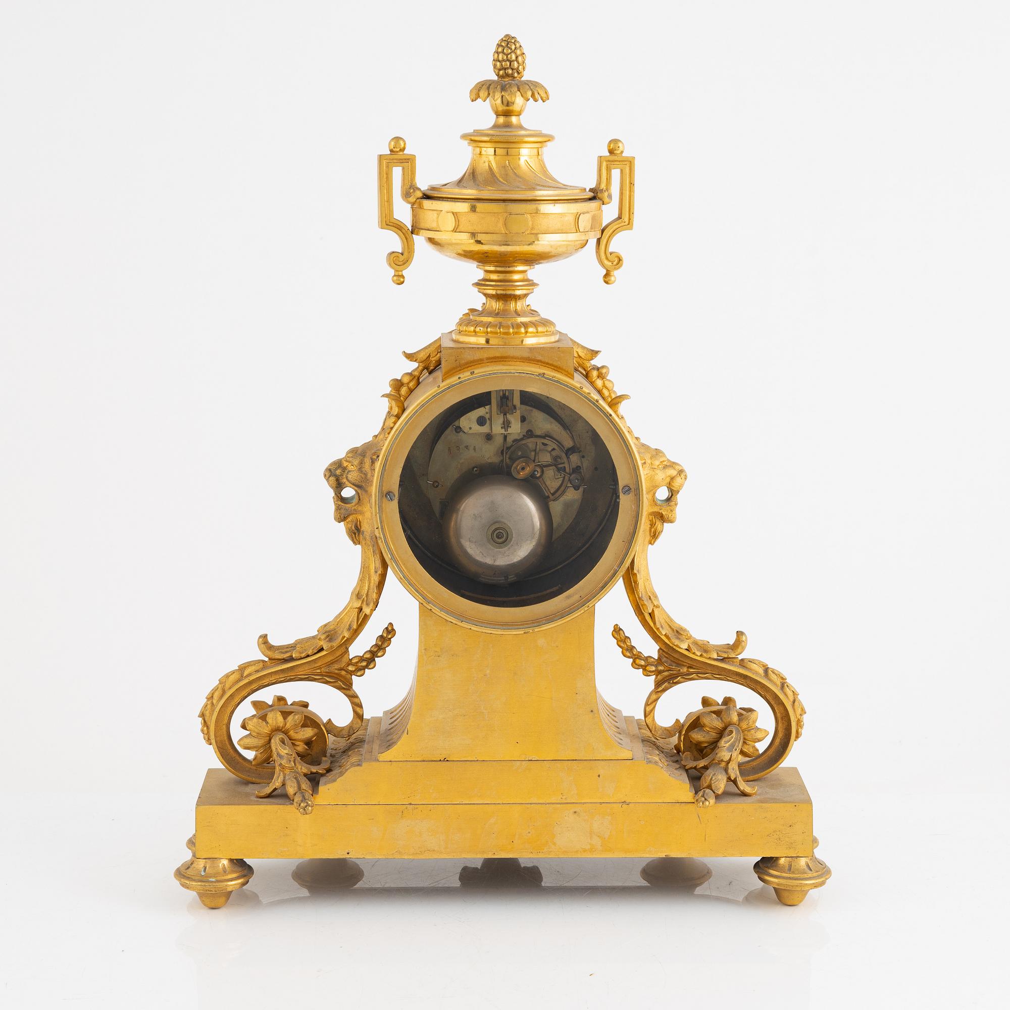 Bordspendyl, Louis XVI-stil, 1800-tal.