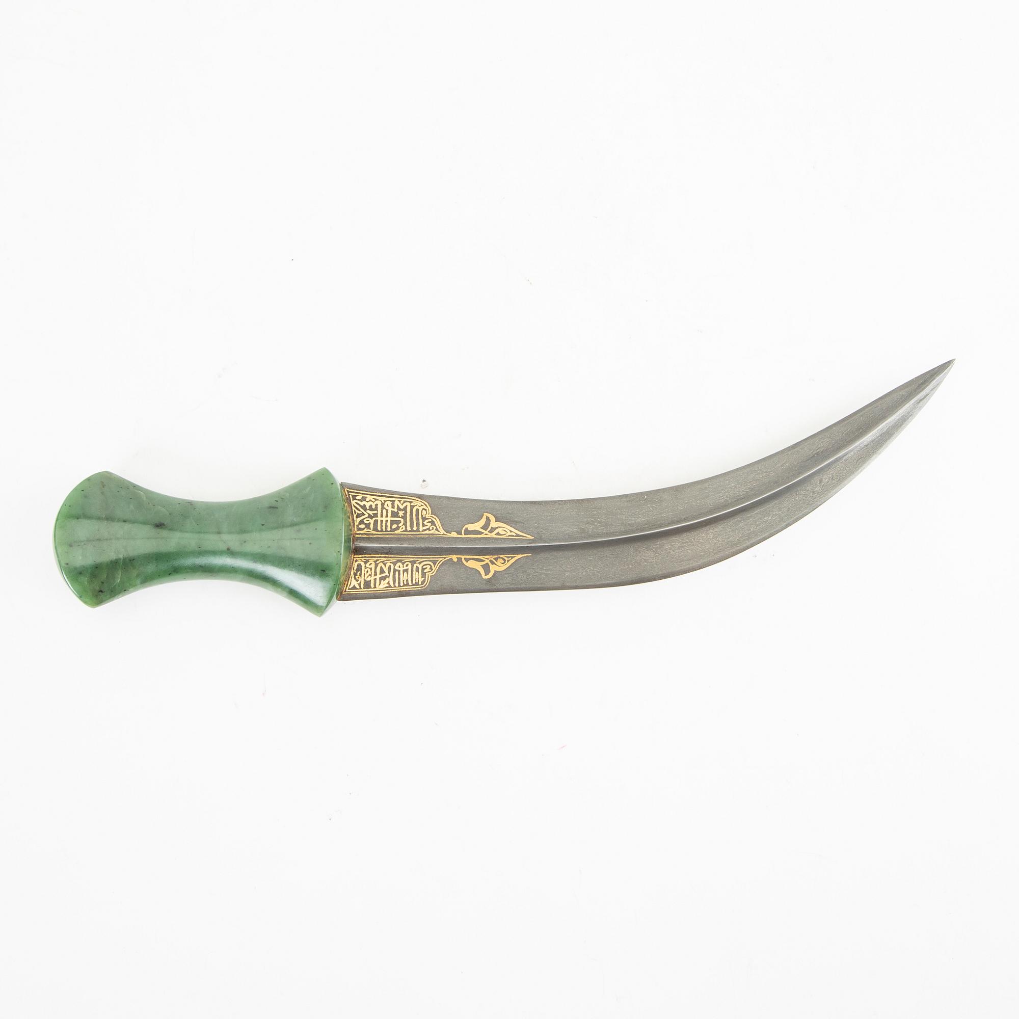 Khanjar, dagger, indopersian for the ottoman market, turn of the Century 1900.