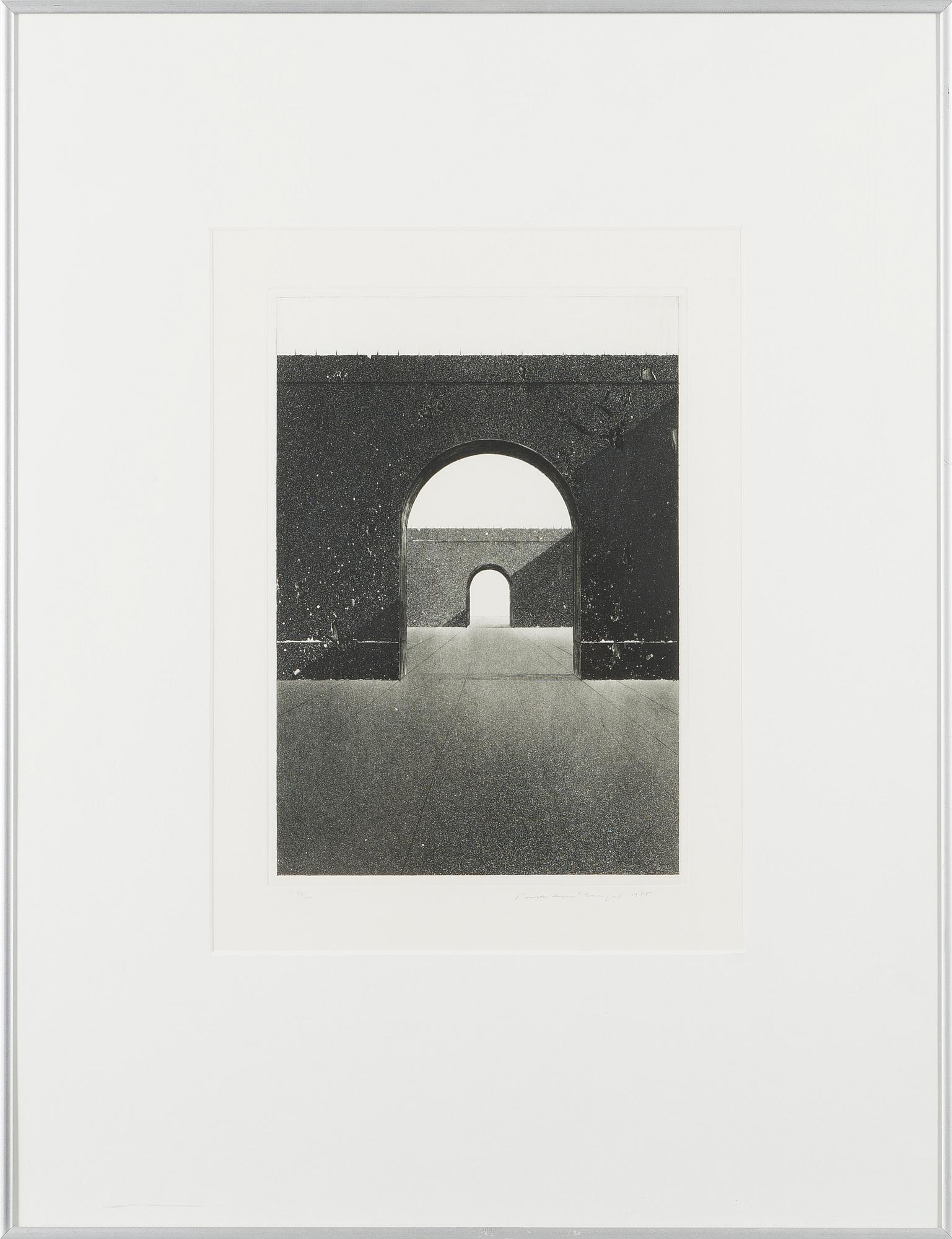 PENTTI LUMIKANGAS, etching, signed and dated 1985, numbered 36/100.