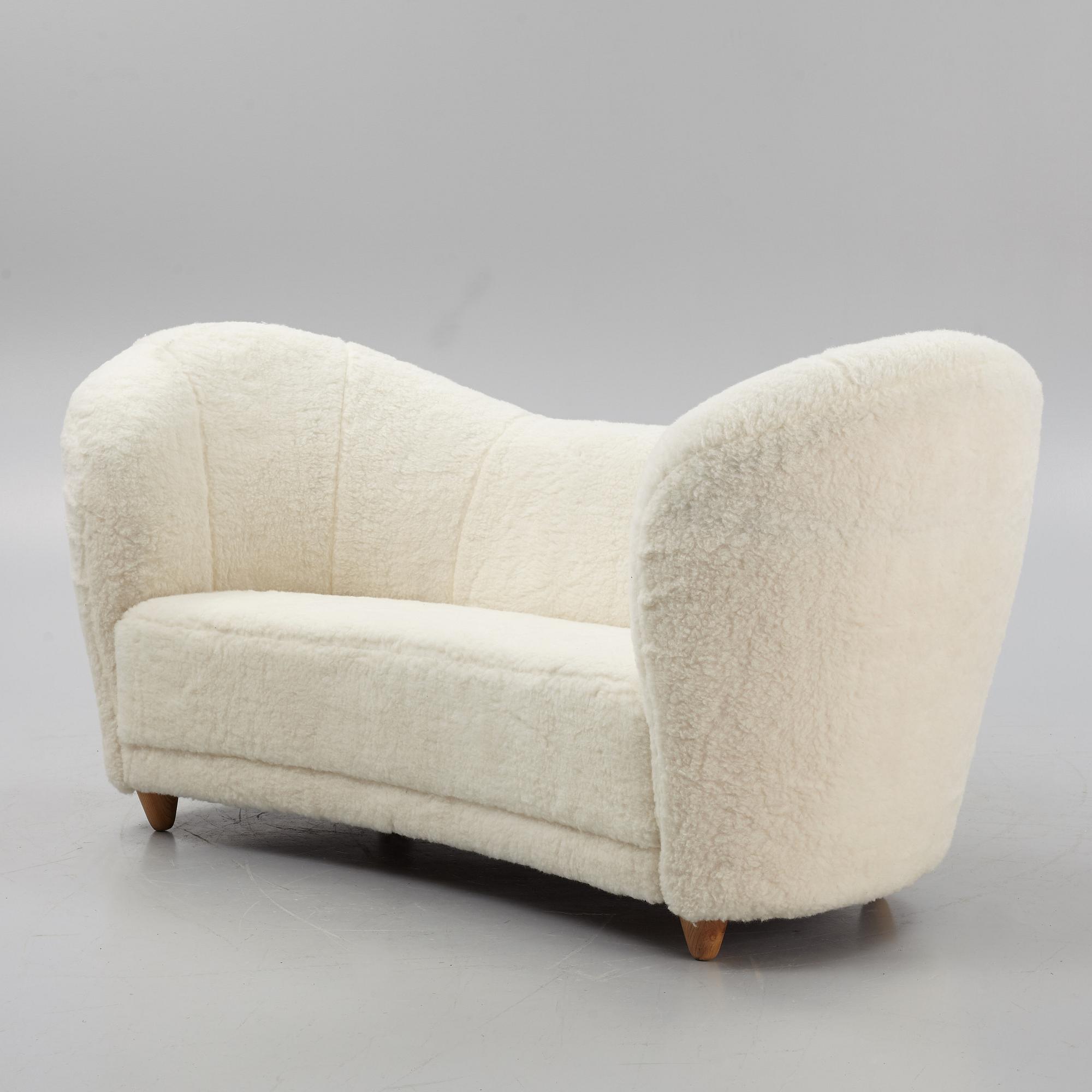 A modern style sofa.