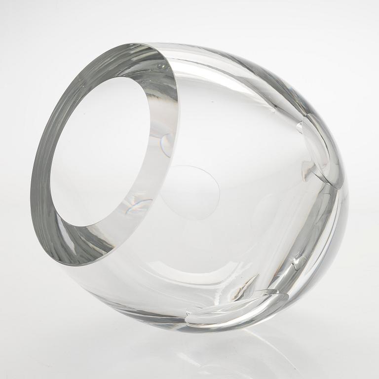 Timo Sarpaneva, glasskulptur, "Claritas", signerad Timo Sarpaneva Iittala 1984 68C.