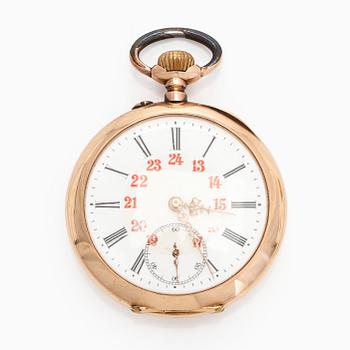 Fickur, 24h urtavla, 49 mm.