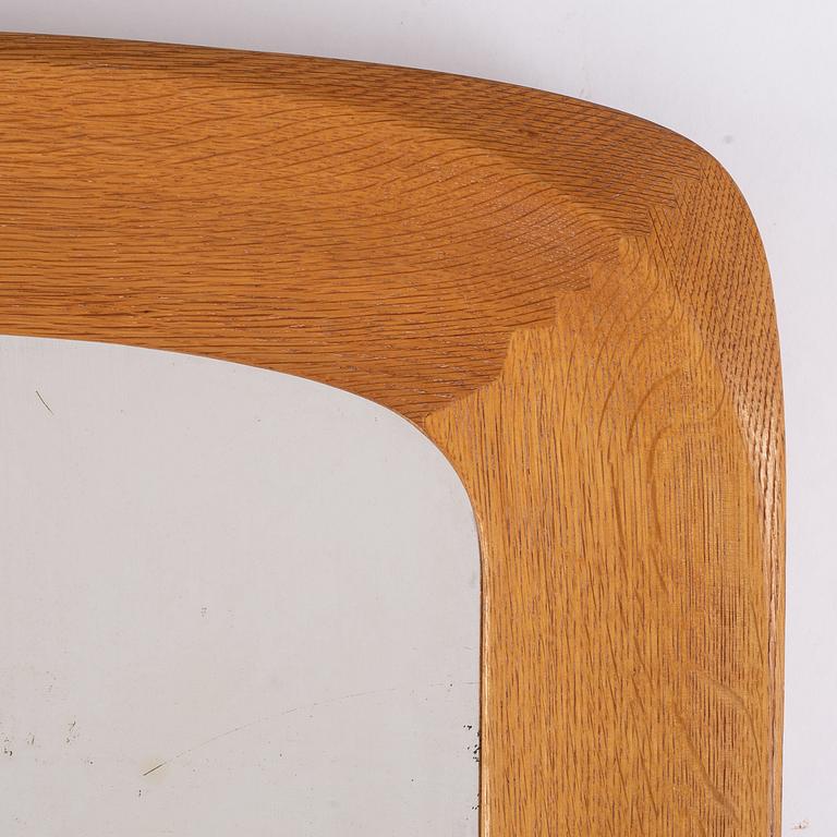 A pair of oak mirrors from Glas & Trä, dated 1961.