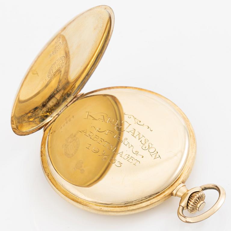 L.U.C, “Chopard”, pocket watch, hunter case, 52 mm.