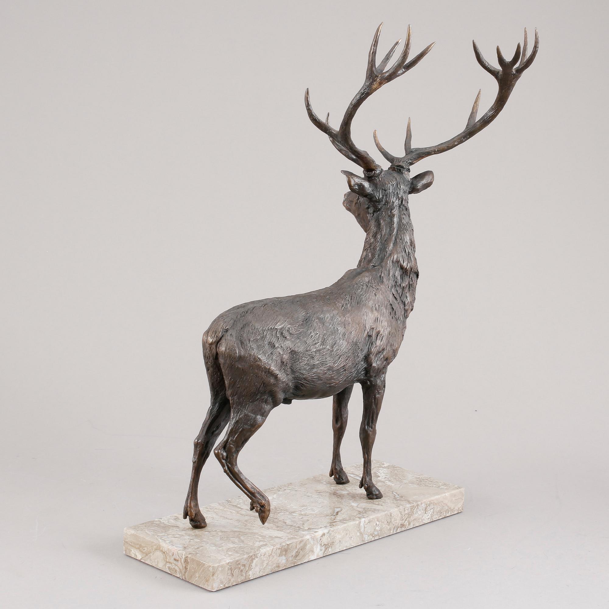 RICK LEWIS, skulptur, brons, numrerad 101/500.