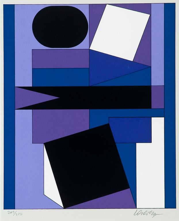 Victor Vasarely, COMPOSITION.