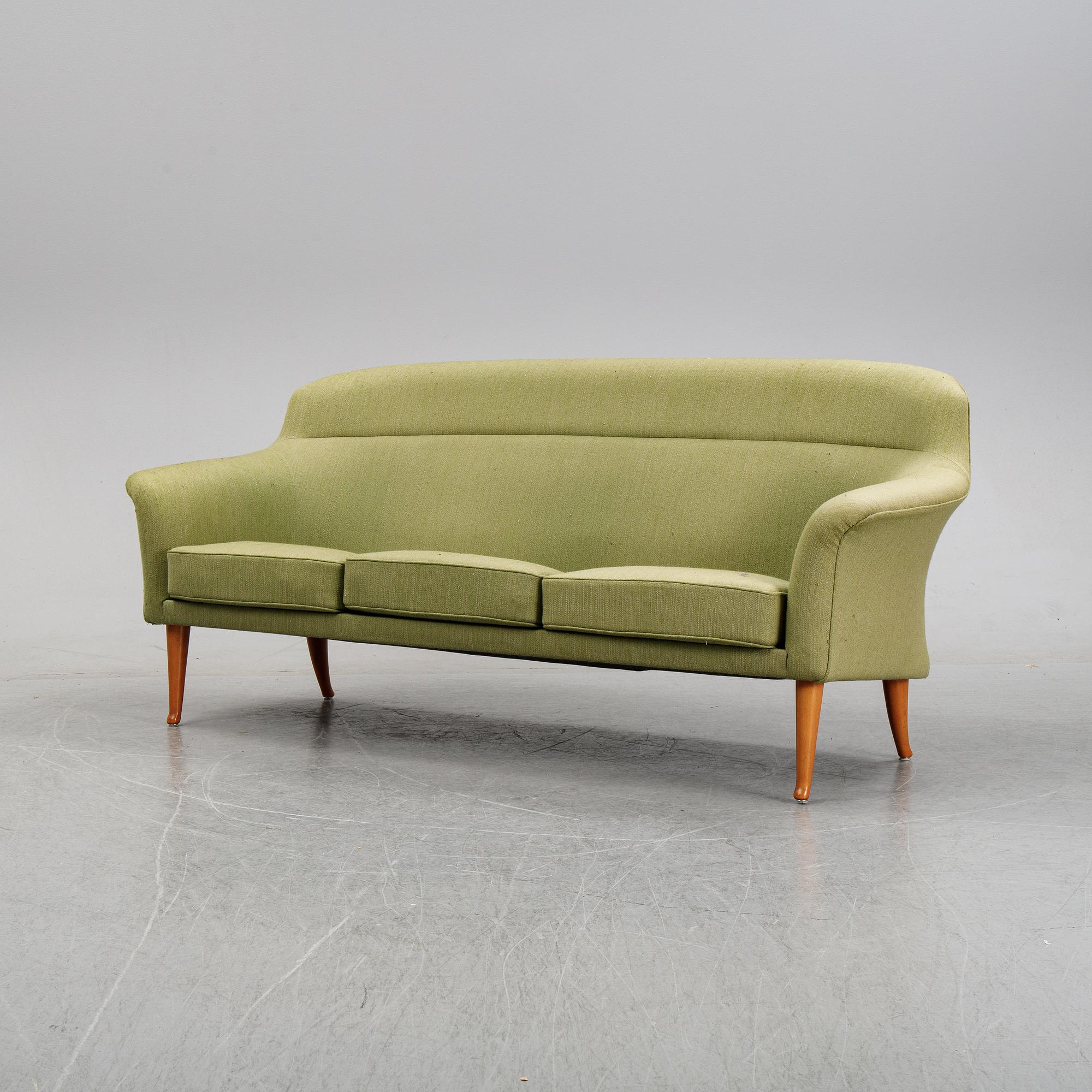 A sofa by Kerstin Hörlin-Holmquist, from the TRiva-series, Nordiska Kompaniet.