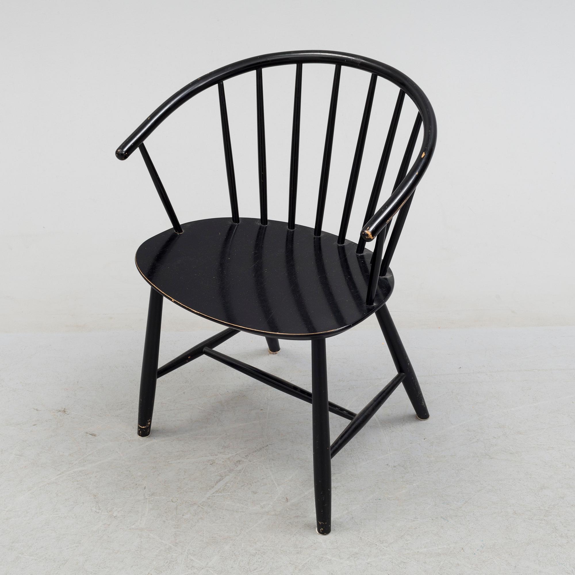 EJVIND A. JOHANSSON, armchair, "J64", FDB Möbler, Denmark.
