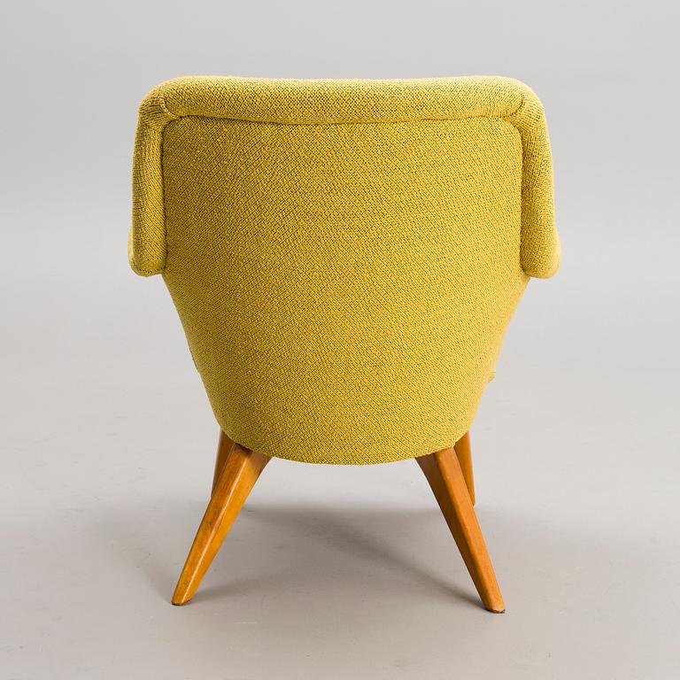 CARL GUSTAF HIORT AF ORNÄS, fåtölj,  "Pedro", tillverkare Hiort Tuote Puunveisto Oy - Träsnideri Ab, 1900-talets mitt.