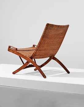 HANS J WEGNER, fällstol, "JH512" Johannes Hansen, Danmark, 1940-50-tal.