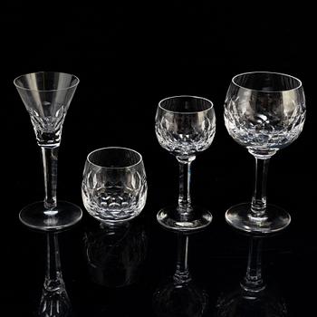 SIGURD PERSSON, a 42 piece glass service 'Gripsholm' Kosta Boda.