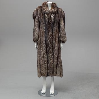 PÄLSKAPPA, silverräv (vulpes vulpes) storlek 40.