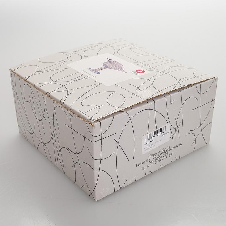 Oiva Toikka, glasfågel, "Plover", signerad O. Toikka Nuutajärvi.