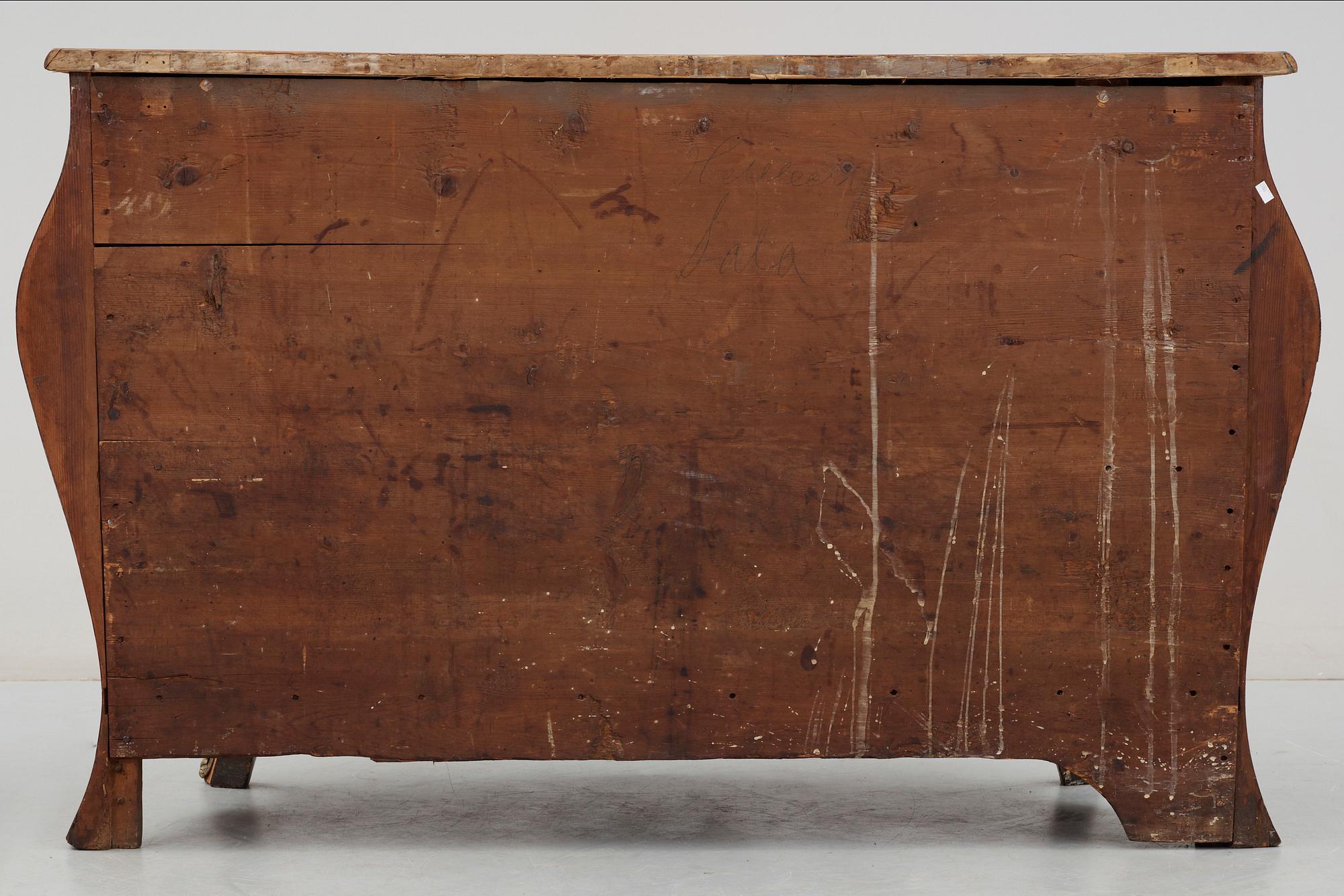 BYRÅ, rokoko, 1700-talets andra hälft.