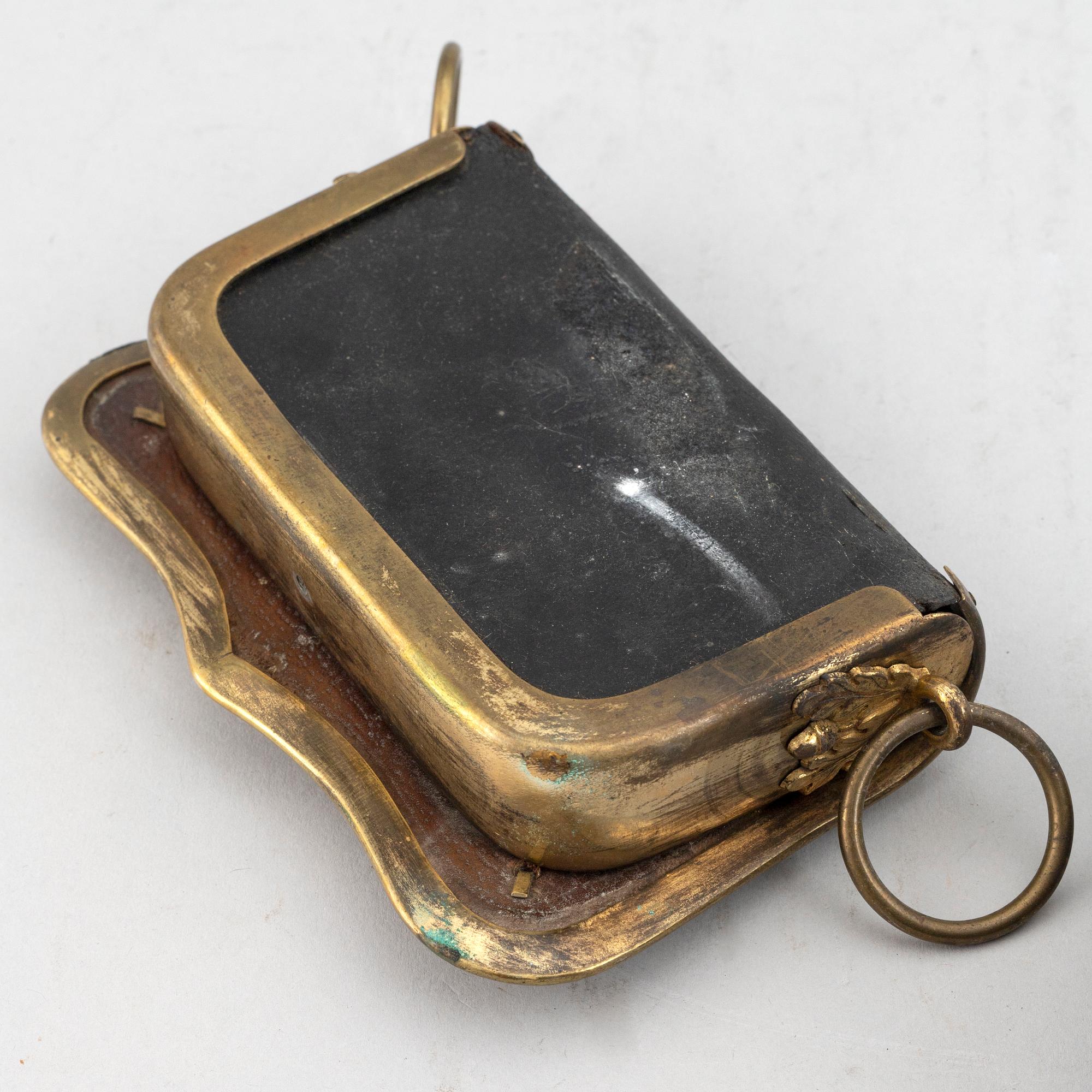 KARTUSCHLÅDOR, 2 st, danska, 1800-tal.