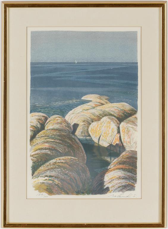 ROLAND SVENSSON, färglitografi, signerad och numrerad 158/360.