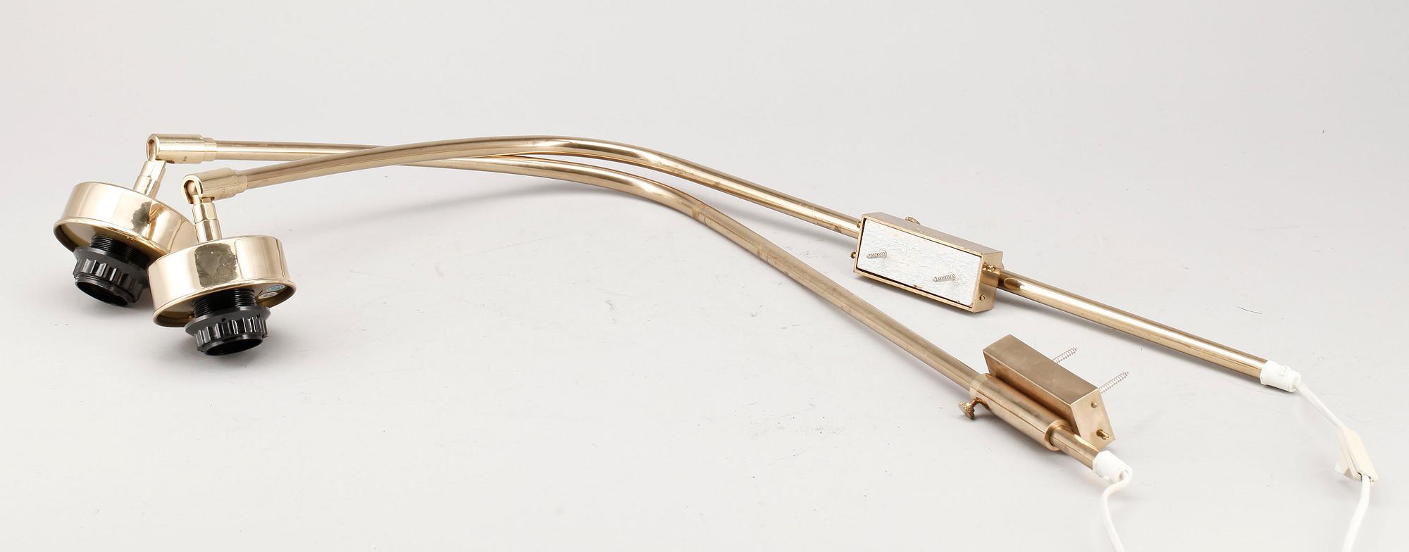 VÄGGLAMPOR, ett par, modell 2484, Josef Frank för Svenskt Tenn.