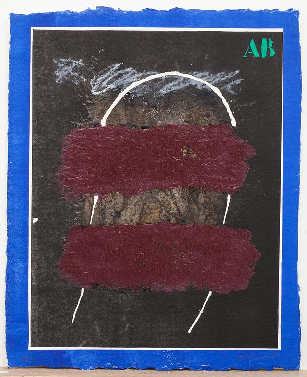 JAMES COIGNARD, carborundumetsning, signerad och numrerad 49/60.