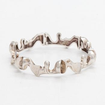 Björn Weckström, armband, "Cetus", sterlingsilver. Lapponia 1979.