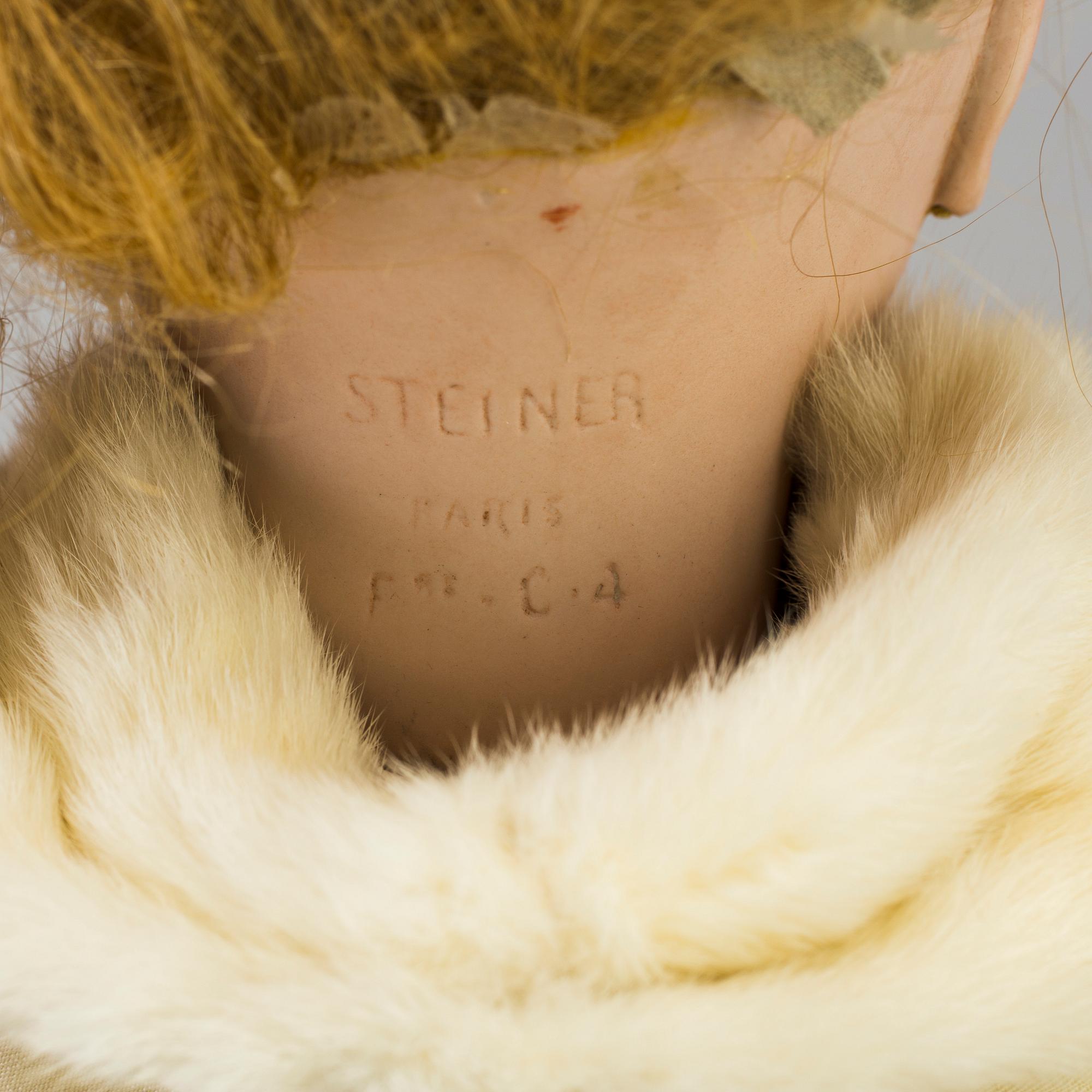 JULES STEINER, biskvidocka, Paris, Frankrike, 1800-talets slut.
