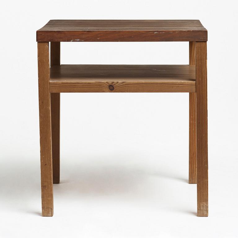 Axel Einar Hjorth, a dark stained pine table "Sport", Nordiska Kompaniet, Sweden 1930's.