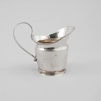 GRÄDDKANNA, silver, Jacob Johan Flygare, Växjö, 1821, vikt 101g.