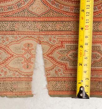 SJAL, PAISLEY. Sekelskiftet 18/1900. Ca 337x156 cm.