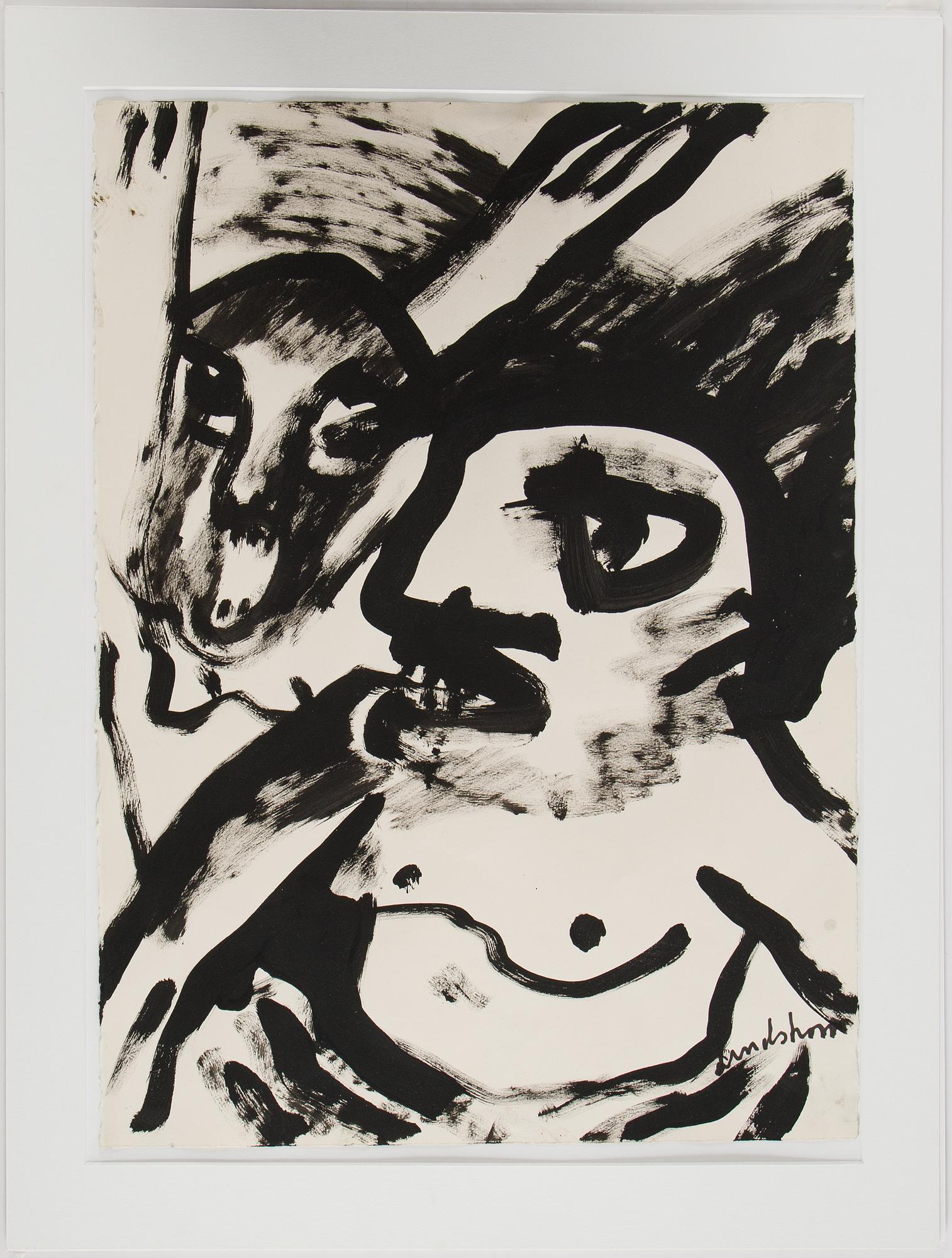 Bengt Lindström, gouache, signed.