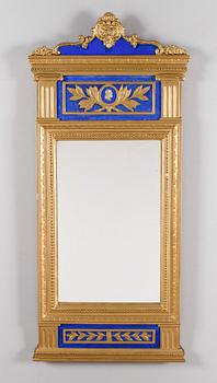 SPEGEL, sengustaviansk, NFG Niclas Falkengren, Jönköping 1750-1813, Jönköpings Hallstämpel.