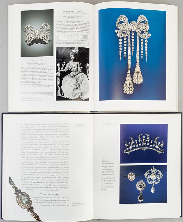 BOOKS, 11 vol. About Jewelry.