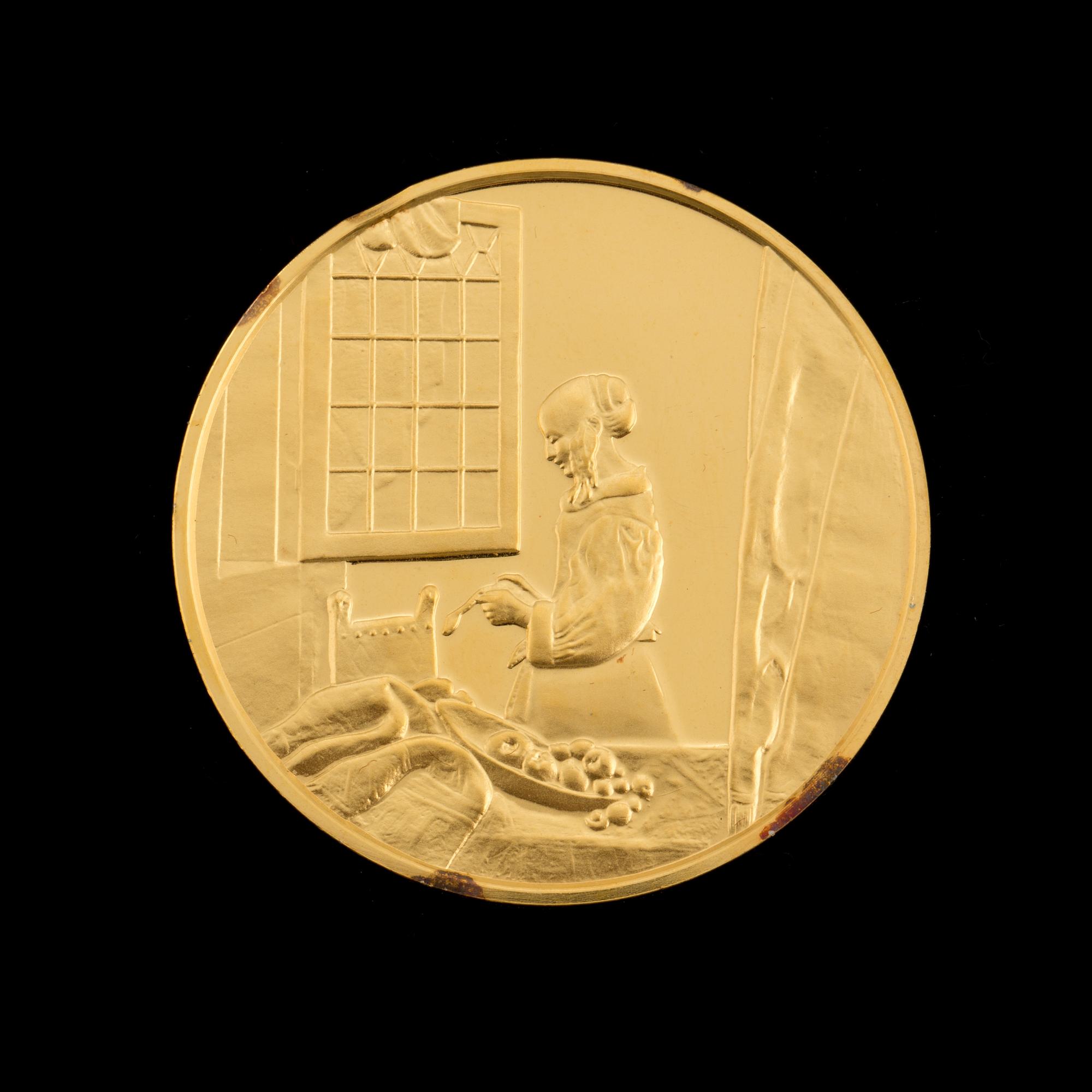 MYNT, 31 st, förgyllt silver, Franklin Mint.