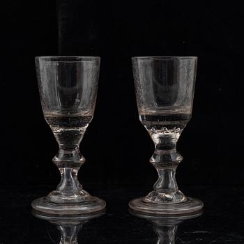 Glas, 15 st, 1700-tal.