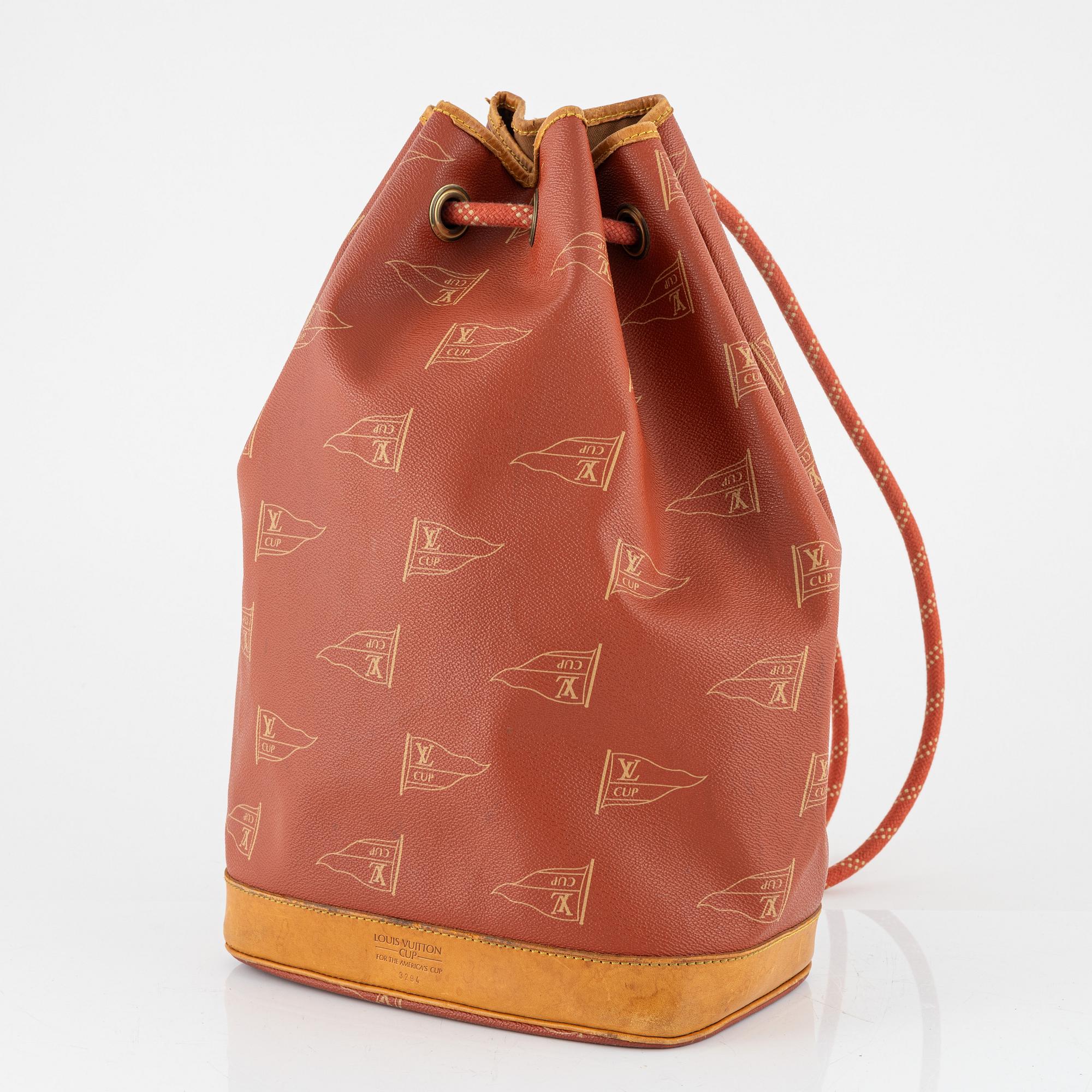 Louis Vuitton, "1995 LV Cup St. Tropez Drawstring Backpack".