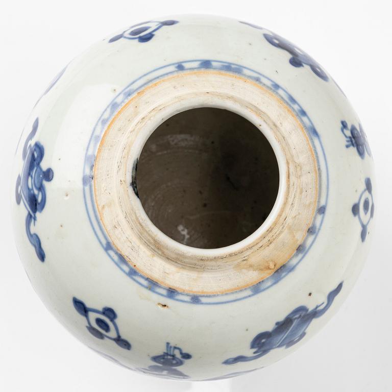 Bojan, porslin, qingdynastin, Kina, 1700-tal.