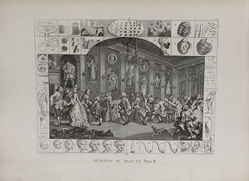 WILLIAM HOGARTH, efter, 88 st grafo print.