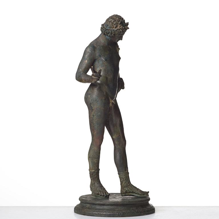 En Grand tour souvenir, "Narcissus", Italien 1889.