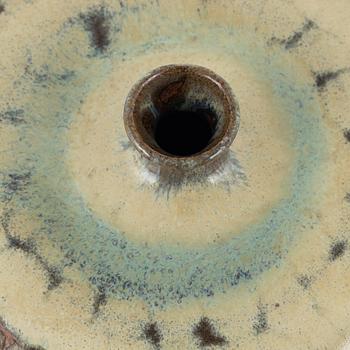 A Japanese earthenware vase,  20th century.