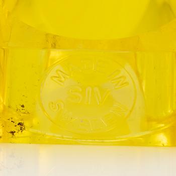 Siv Lagerström, tre ringar, akrylplast, 1970-tal.