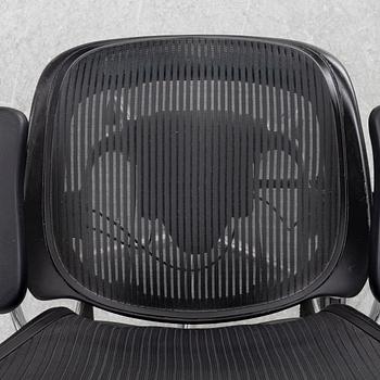 Don Chadwick och Bill Stumpf, skrivbordsstol, "Aeron", Herman Miller.