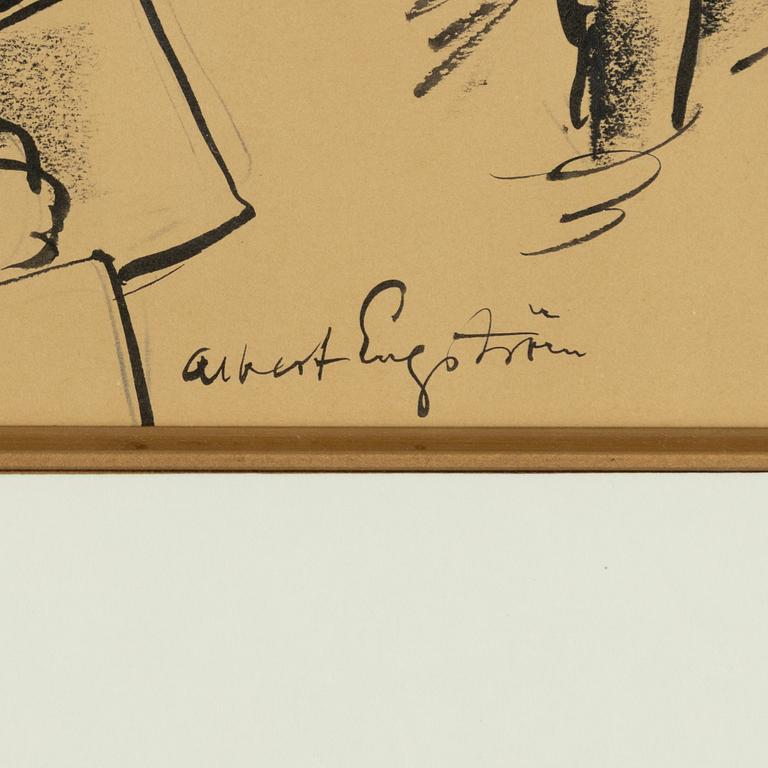 Albert Engström, "Skärgårdsbild".