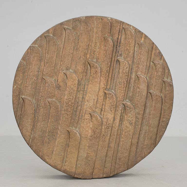 WILLEM HENDRIK BERKHEMER, väggrelief, brons, ej sign.