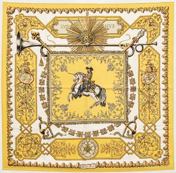 Hermès, scarf "Ludovicus Magnus".