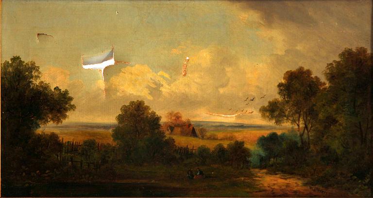 OKÄND KONSTNÄR, sign W.S. Henry, England, 1800-tal.