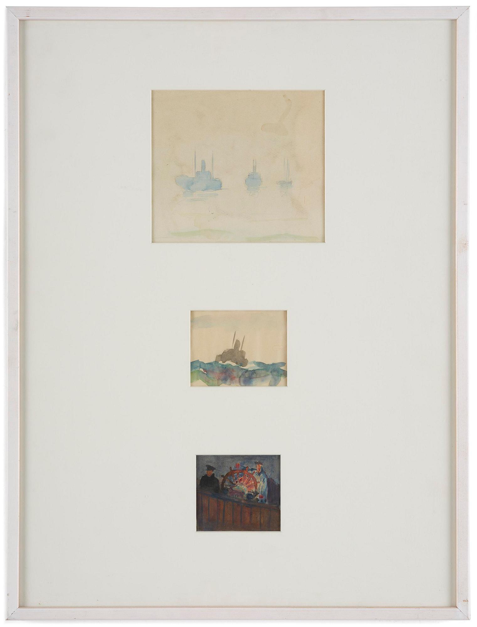 Gösta Werner, Marine motifs (3).