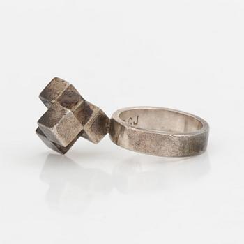 CECILIA K I JOHANSSON, a silve ring from Gothenburg, 1966.