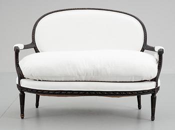 SOFFA, Louis XVI-stil, 1800-tal.
