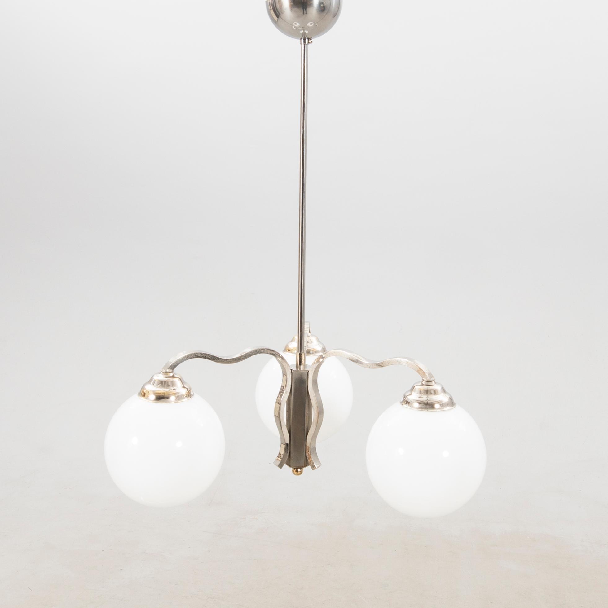 Taklampa Art deco 1900-talets första hälft.