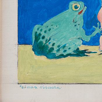 Einar Nerman, Pojke med grodor (Tummelisa).