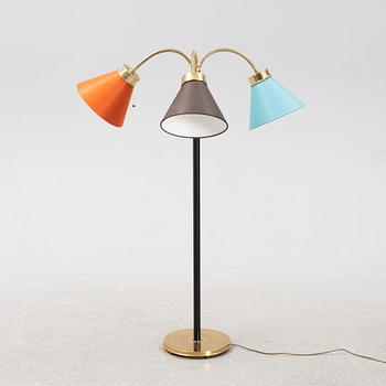 A model 2431 floor lamp by Josef Frank for Firma Svenskt Tenn, designed 1938.